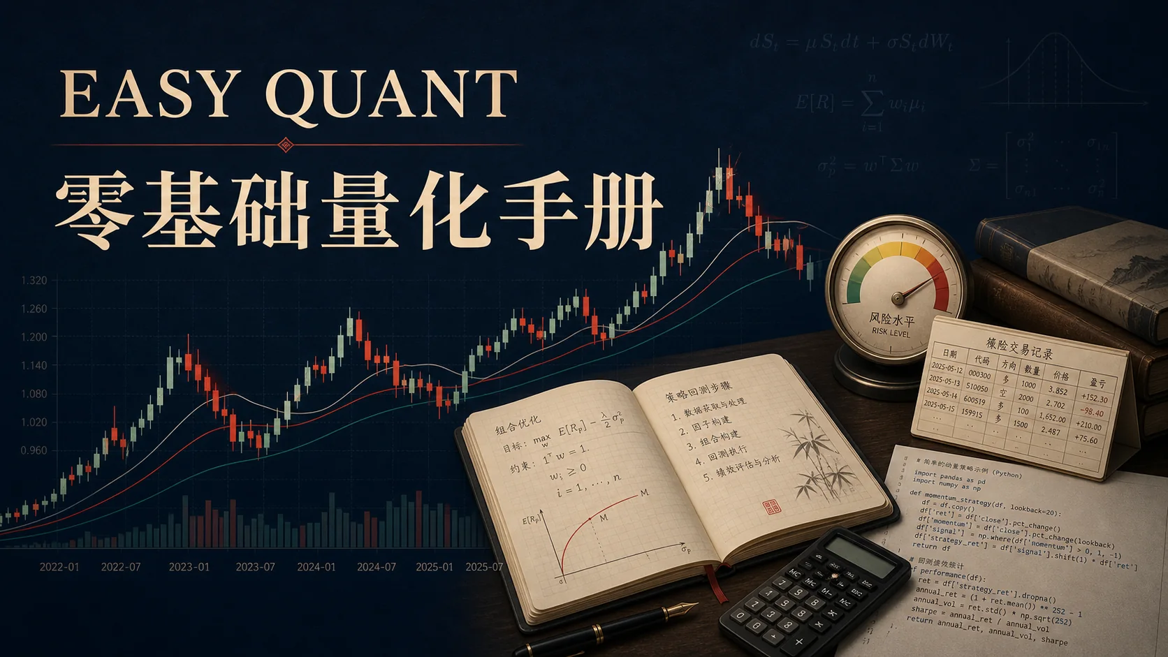 Easy Quant 零基础量化手册封面